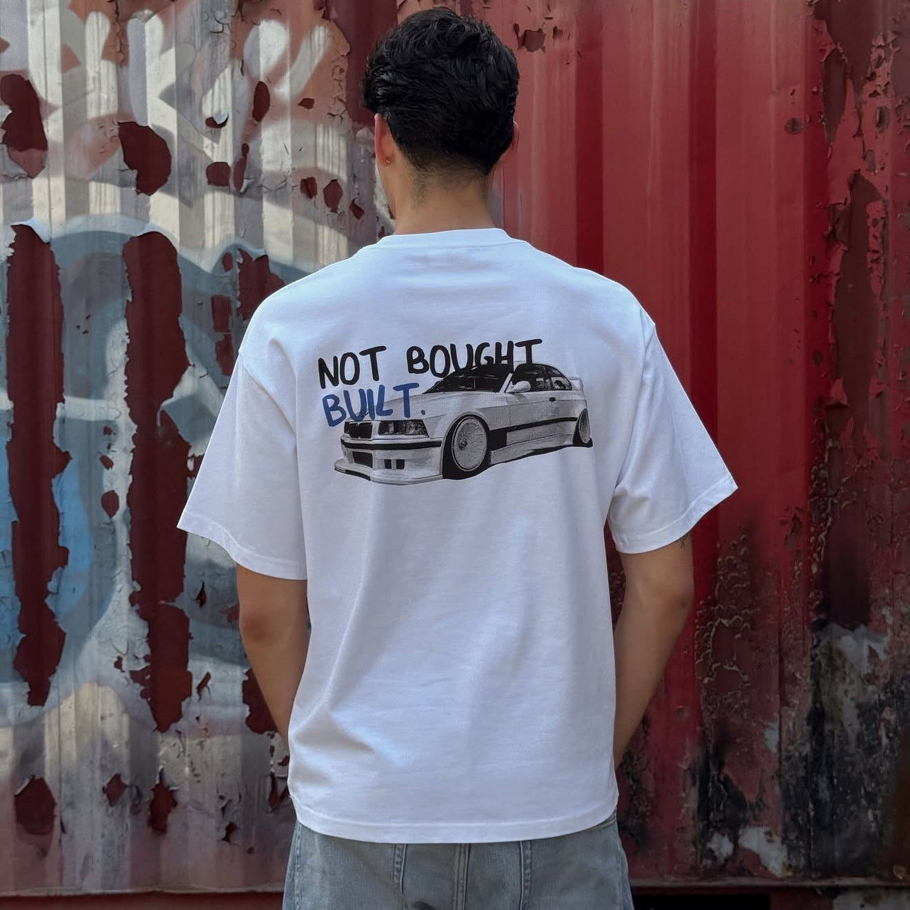Built not Bought Oversize Tee PODpartner