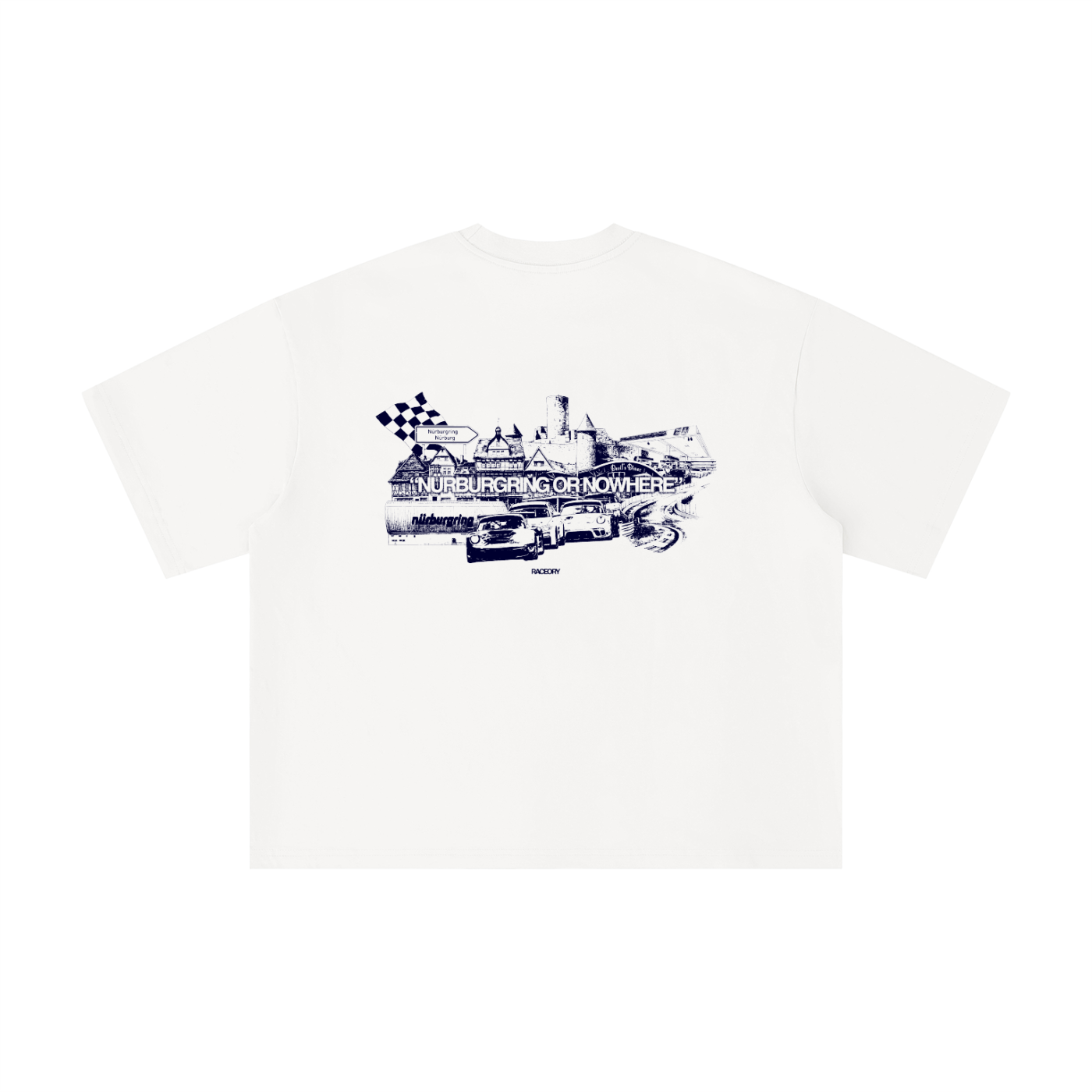 Unisex Boxy Oversized T-Shirt ODMPOD