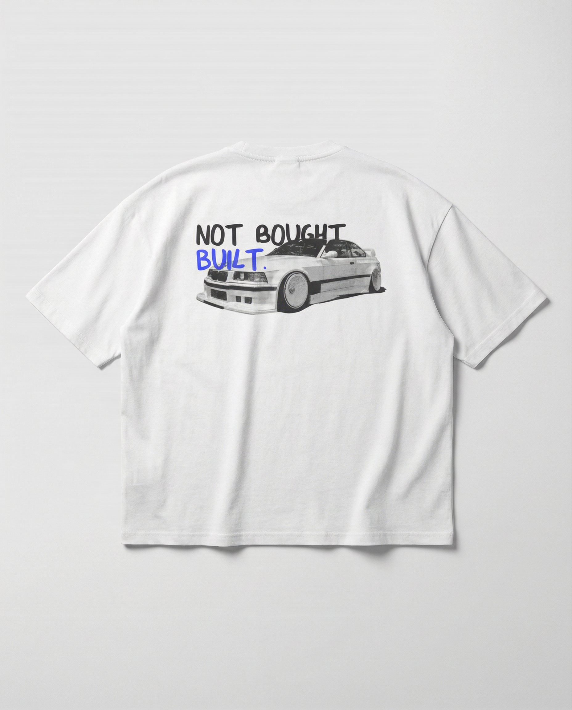 Built not Bought Oversize Tee PODpartner