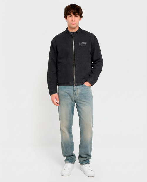 Denim Black Washed Jacket ODMPOD