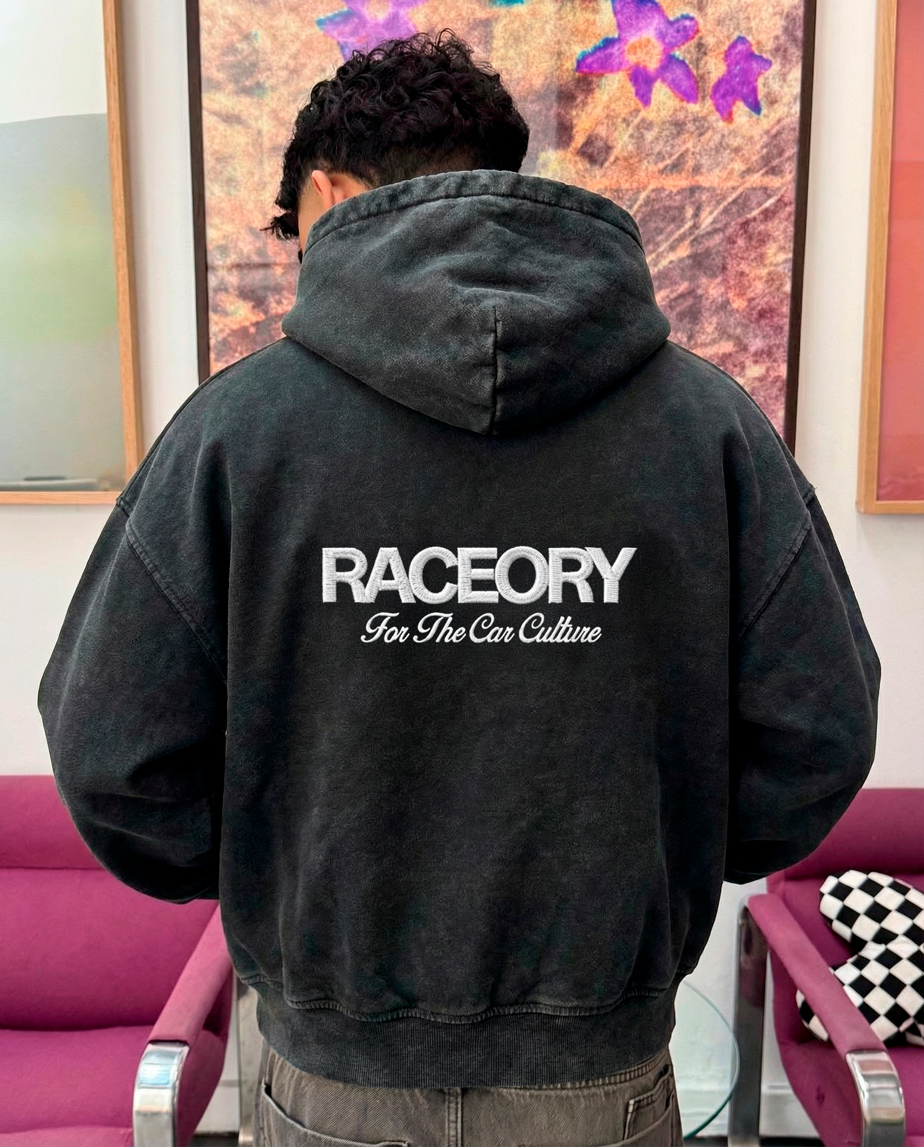 For The Car Culture Zipper Hoodie PODpartner